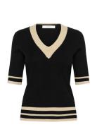 InWear Leenahiw V-Neck Blouse Svart