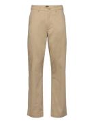 Mads Nørgaard Cotton Twill Stretch Elias Pants Beige