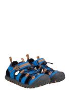 Color Kids Sandals Hiking W. Toe Cap Blå