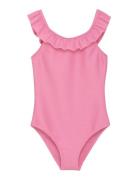 Creamie Swimsuit Solid Rosa