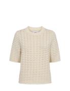 Nümph Numulana Ss Pullover - Gots Kräm