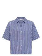 Nümph Nuzally Ss Shirt Blå