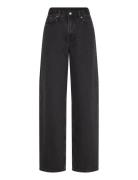 Weekday Rail Mid Loose Jeans Svart