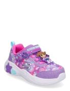Skechers Girls Snuggle Sneaks Skech Squad Lila