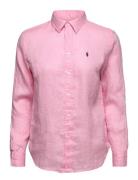Polo Ralph Lauren Classic Fit Linen Shirt Rosa