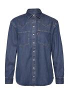 Levi's® Teodora Western Shirt Air Spac Blå
