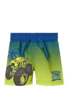 Name It Nmmmuz Hotwheels Long Swimshorts Sky Blå