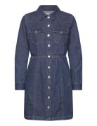 Levi's® Flynn Western Core Dress Dark Indigo - Worn In Blå