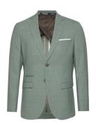 Selected Homme Slhslim-Oasis Linen Blz Noos Grön