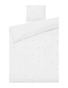 Juna Daisy Påslakanset 150X210 Cm Vit/Ljusblå Se Vit