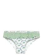 Mango Ruffle Bikini Underdelar Grön