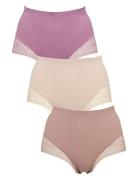 Missya Seamless Maxi W Lace 3-Pack Multi/patterned