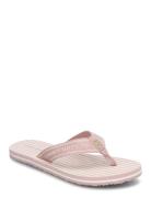Tommy Hilfiger Th Stripes Beach Sandal Rosa
