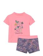 Color Kids Baby T-Shirt Set S/S Rosa