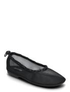 ALOHAS Gill Mesh Black Ballet Flats Svart