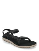 Teva Original Universal Slim Leather Svart
