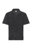 Levi's® Terry Pocket Polo Dark Phantom Svart