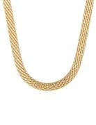 By Jolima Florens Classic Necklace, Gold Guld