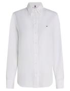 Tommy Hilfiger Ess Linen Relaxed Shirt Vit