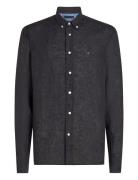 Tommy Hilfiger Pigment Dyed Li Solid Rf Shirt Svart