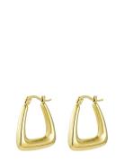 Bud To Rose Bowie Earring Gold Guld
