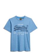 Superdry Vl Classic Relaxed Tee Blå