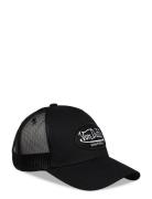 Von Dutch Oval Patch Black Trucker Von Dutch Svart