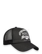 Von Dutch Screen Print Trucker Black Von Dutch Svart