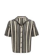 ONLY & SONS Onsdani Crochet Ss Shirt Fw Kräm