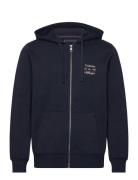 Tommy Hilfiger Hilfiger Stack Hoody Zt Marinblå
