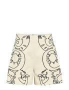 Object Objmaple Hw Wide Shorts Cc2 Ss Kräm