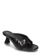 MIISTA Palmira Brown Sandal Svart