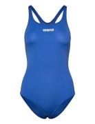 Arena Women's Team Swimsuit Swim Pro Solid Blå