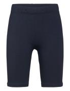 Lindex Biker Leggings Solid Marinblå