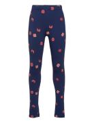 Lindex Leggings Ladybug Aop Blå