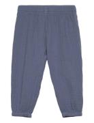 Lindex Trousers Gauze Blå
