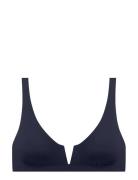 Lauren Ralph Lauren Badkläder Lrl Beach Club Solid Wire Bra Marinblå