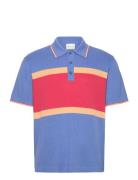 GANT Color Blocked Ss Polo Blå