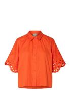 YAS Yaselva 2/4 Shirt S. Orange