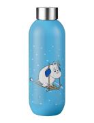 Stelton Keep Cool Drinking Bottle, Moomin Blå