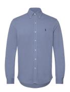 Polo Ralph Lauren Featherweight Mesh Shirt Blå