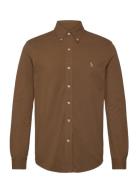 Polo Ralph Lauren Featherweight Mesh Shirt Brun