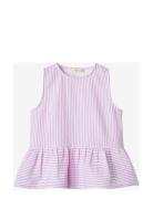 Fliink Ciao Stripe Top Rosa