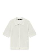 Vero Moda Vmluxlight Pointelle 2/4 Pol Ck Pull. Vit