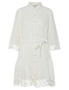 YAS Yasthia 3/4 Shirt Dress S. Vit