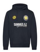 Lyle & Scott Sunnies Fc Graphic Pullover Hoodie Svart