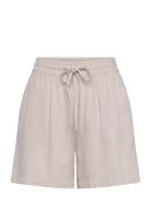 JDY Jdysay Hw Linen String Shorts Wvn Noos Beige