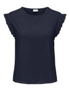 JDY Jdysalva Life S/L Crochet Top Jrs Svart