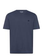 Wrangler Sign Off Tee Marinblå