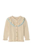 Fliink Emmy Ls Cardigan Kräm